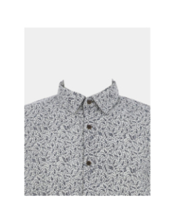 Chemise à motif floral c-loyd bleu homme - Teddy Smith