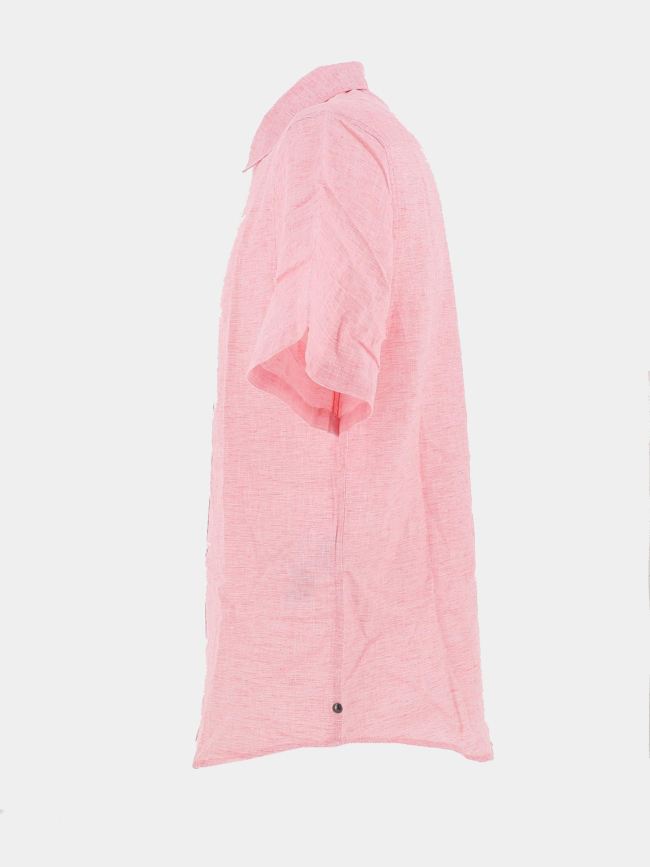Chemise à manches courtes c-pietro rose homme - Teddy Smith