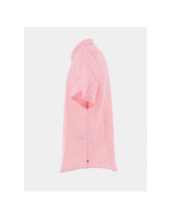Chemise à manches courtes c-pietro rose homme - Teddy Smith