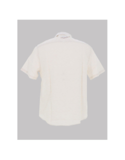 Chemise lin pietro beige homme - Teddy Smith