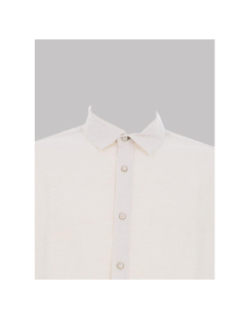 Chemise lin pietro beige homme - Teddy Smith