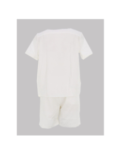 Ensemble chemise bermuda blanc homme - Rms 26