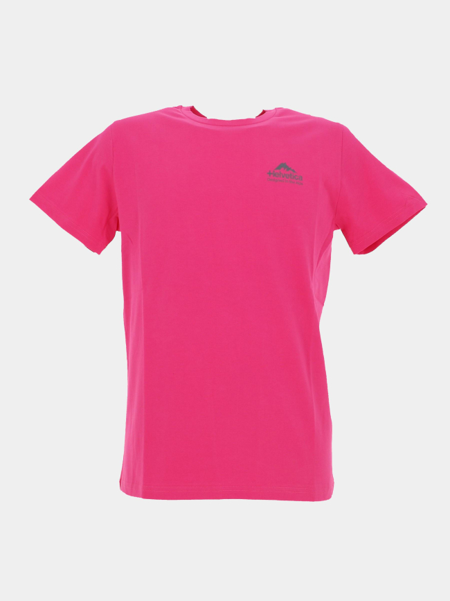 T-shirt yucatan rose homme - Helvetica