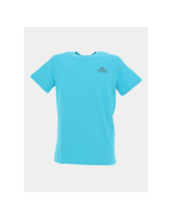 T-shirt yucatan bleu turquoise homme - Helvetica