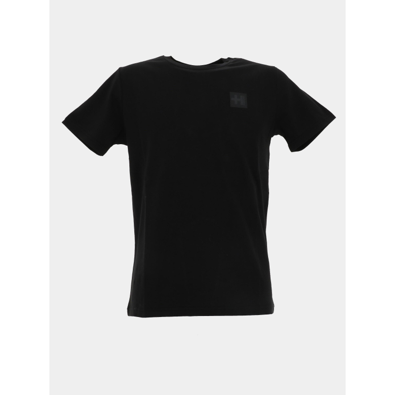 T-shirt quintana noir homme - Helvetica