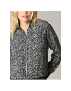 Veste bomber crista noir femme - Deeluxe