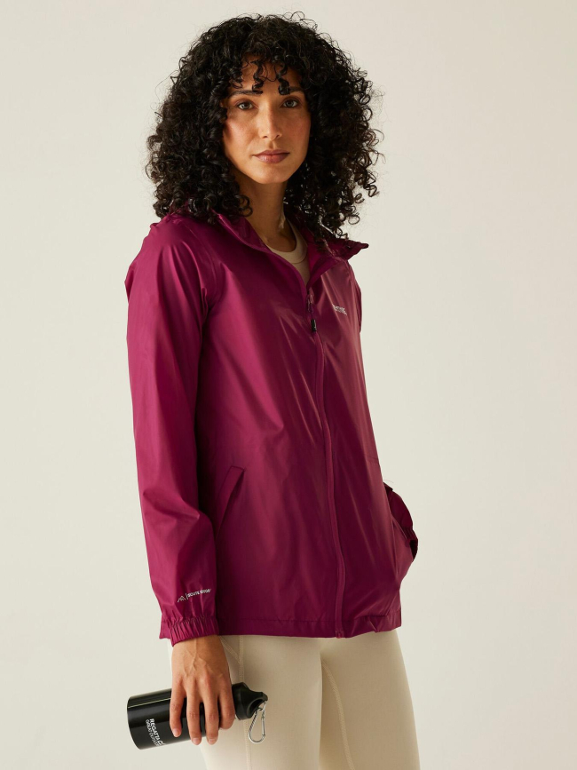 Veste technique imperméable pack-it III violet femme - Regatta