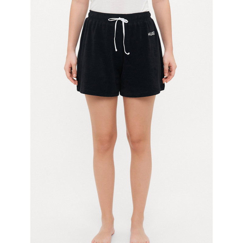 Short jogging bonnie noir femme - Hugo