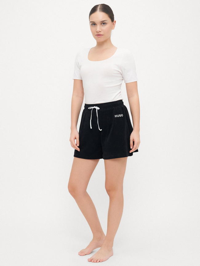 Short jogging bonnie noir femme - Hugo