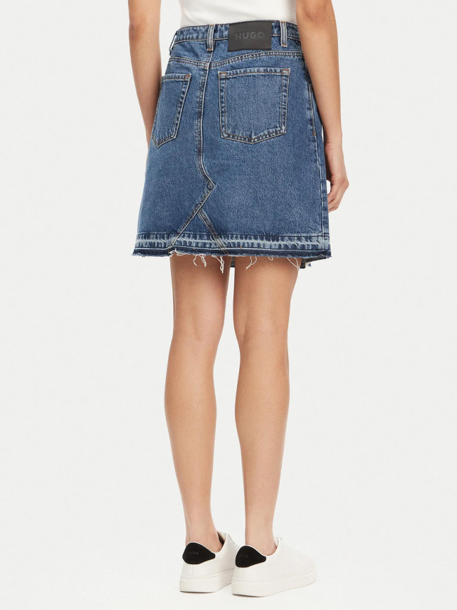 Jupe en jean getina bleu femme - Hugo