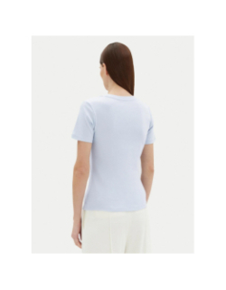 T-shirt col v slim cody bleu clair femme - Tommy Hilfiger