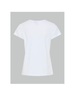 T-shirt col v erima blanc femme - Pieces
