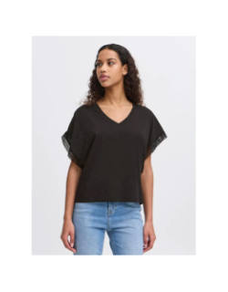 T-shirt olya noir femme - Ichi