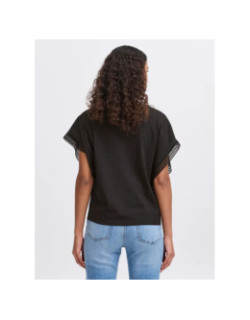 T-shirt olya noir femme - Ichi