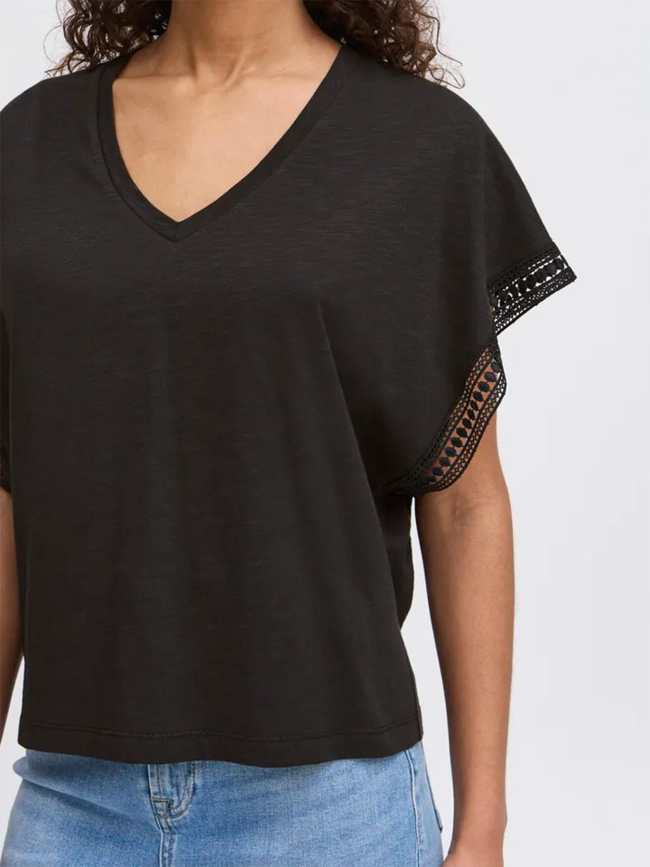 T-shirt olya noir femme - Ichi