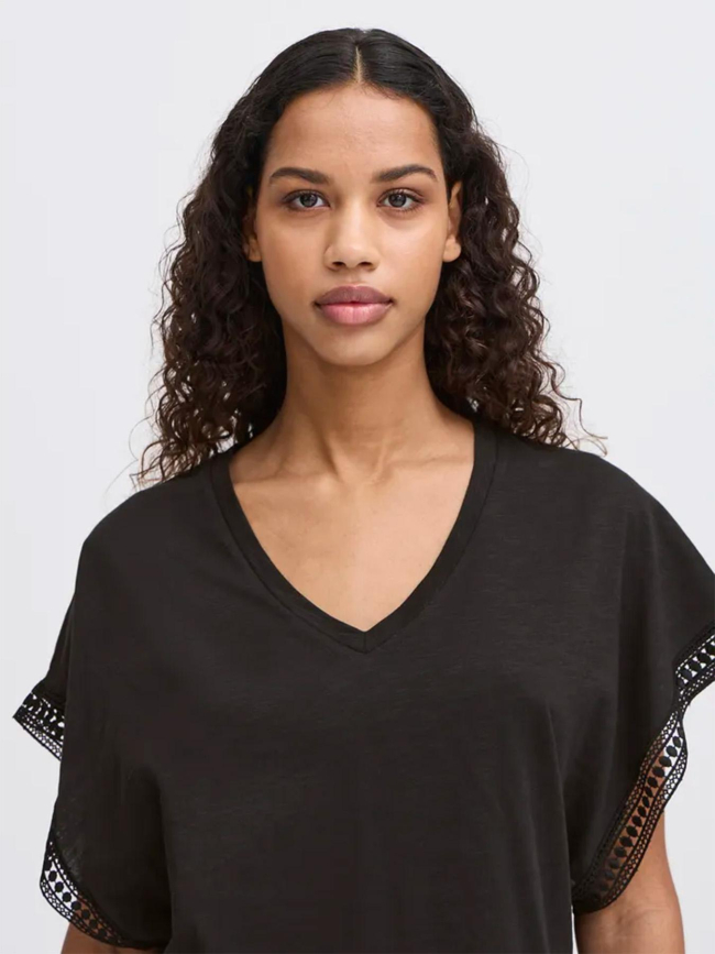 T-shirt olya noir femme - Ichi