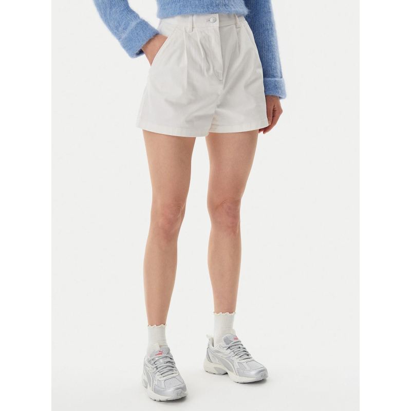 Short chino claire blanc écru femme - Tommy Jeans