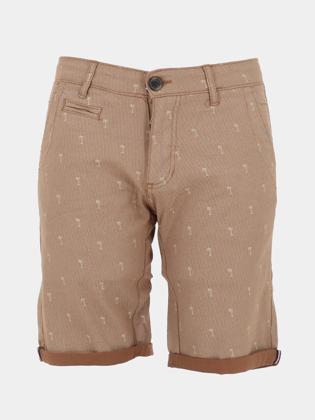 Bermuda chino vadim beige homme - La Maison Blaggio