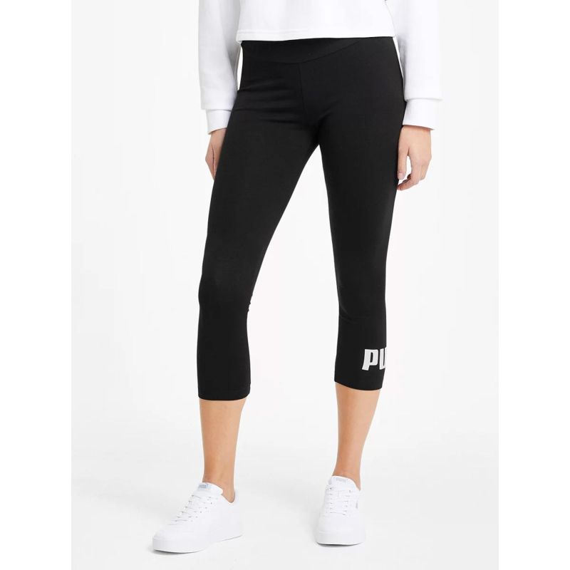 Legging de sport 3/4 noir femme - Puma