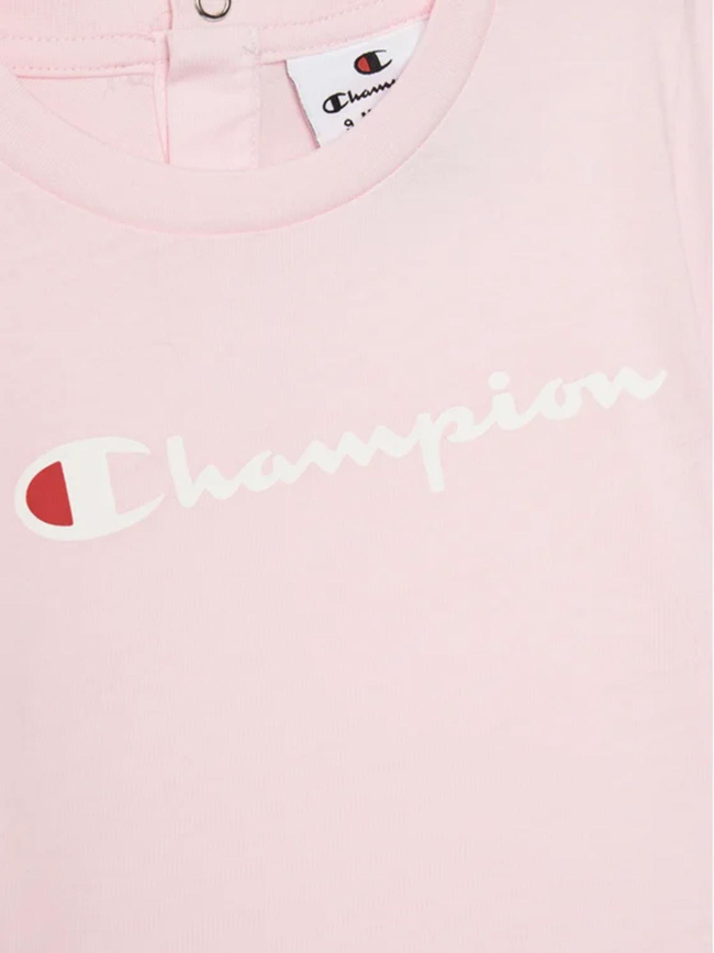 Ensemble de survêtement rose et bleu bébé - Champion