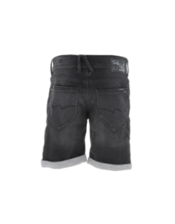 Short en jean scotty 3 anthracite garçon - Teddy Smith