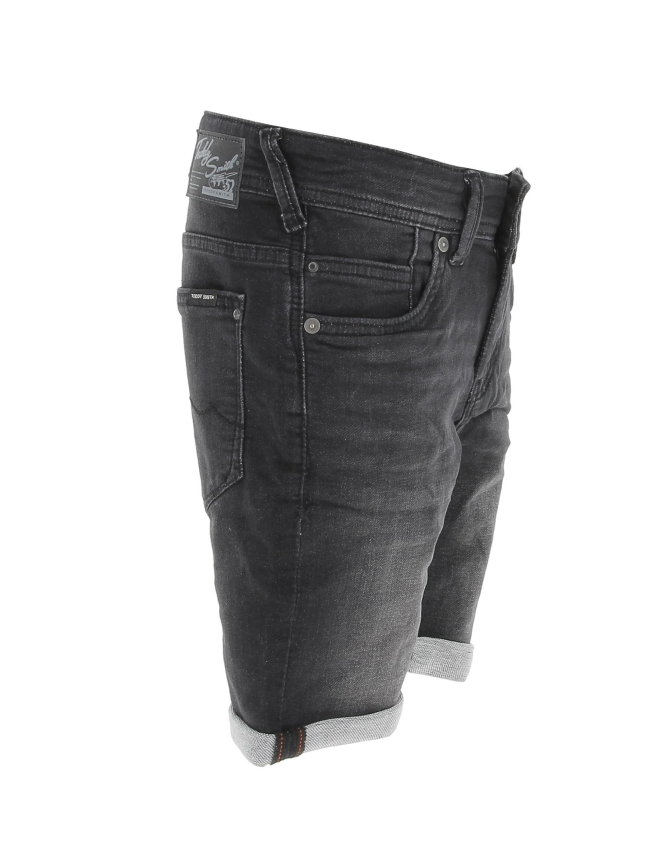 Short en jean scotty 3 anthracite garçon - Teddy Smith