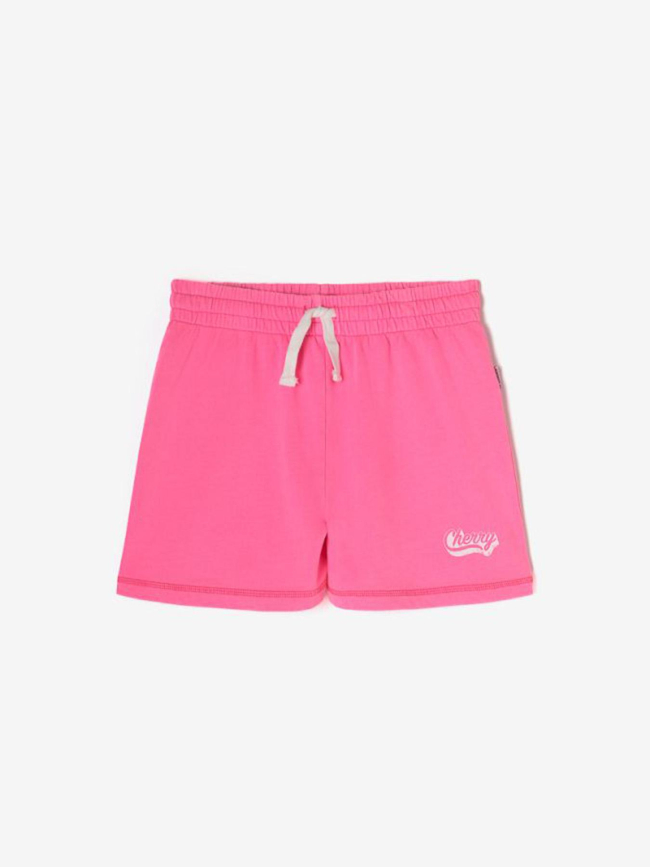 Short pargi rose fluo fille - Le Temps Des Cerises