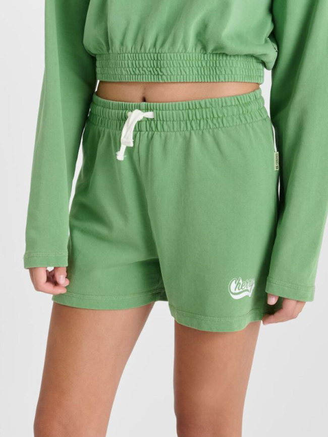 Short pargi vert fille - Le Temps Des Cerise