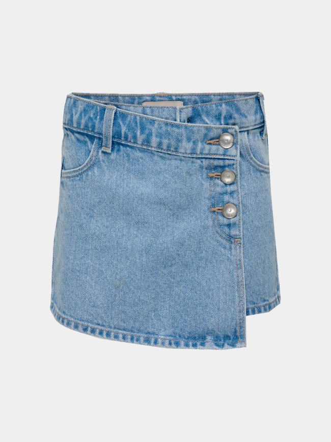 Short jupe kogjenny bleu fille - Only