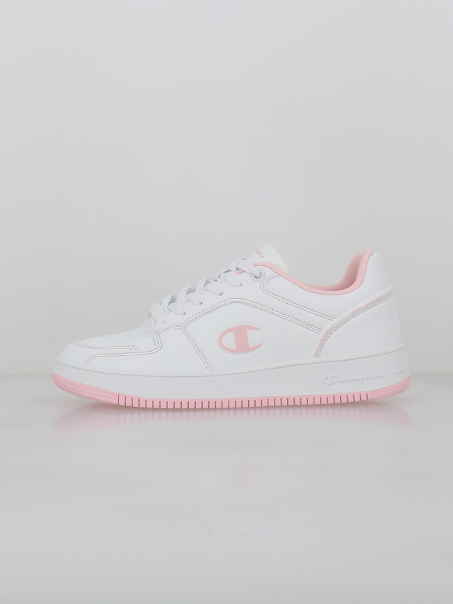 Baskets rebound 2.0 gs blanc rose fille - Champion