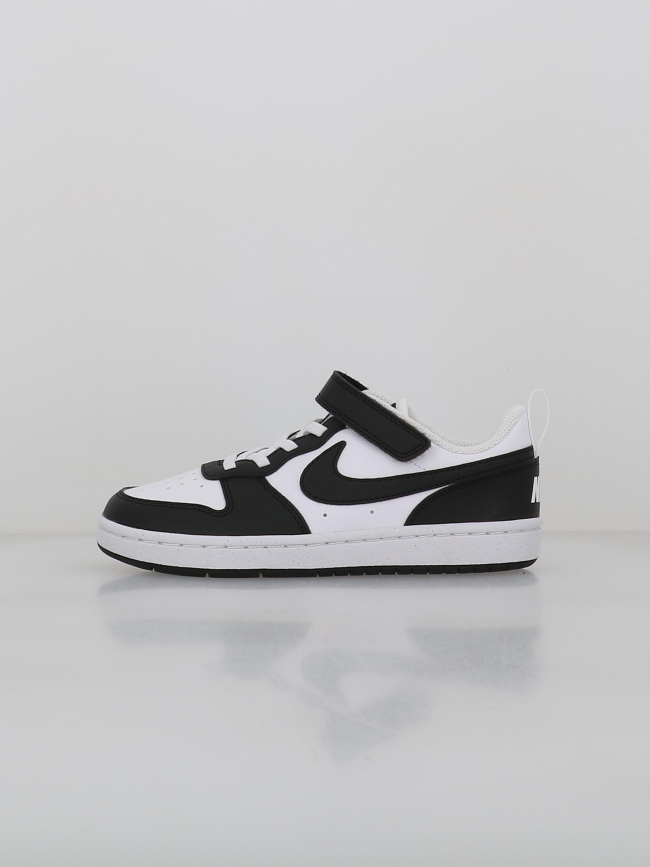 Baskets scratch court borough ps noir blanc enfant - Nike