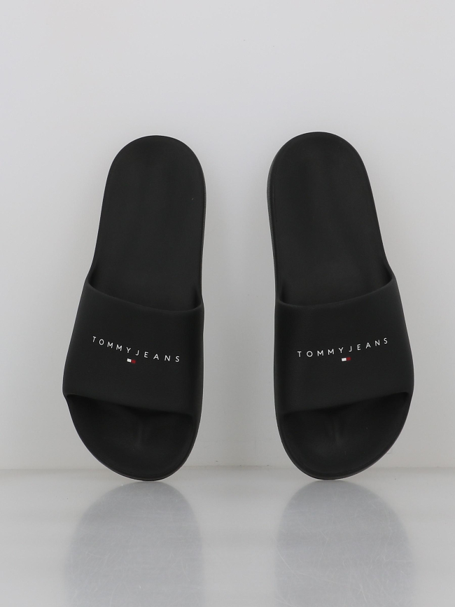 Claquettes basic slide noir homme - Tommy Hilfiger