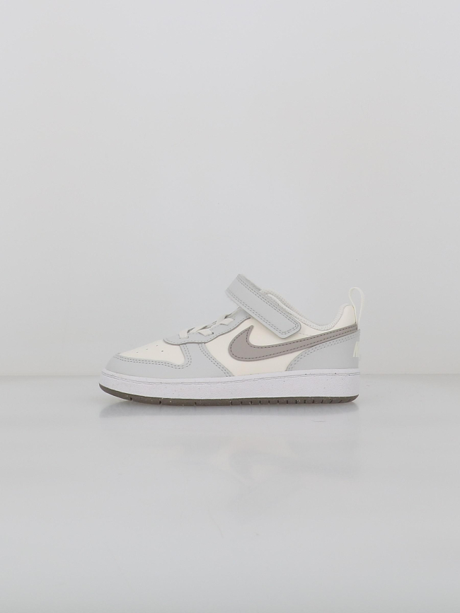Baskets scratch court borough td blanc gris enfant - Nike