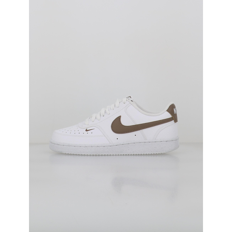 Baskets court vision blanc marron femme - Nike