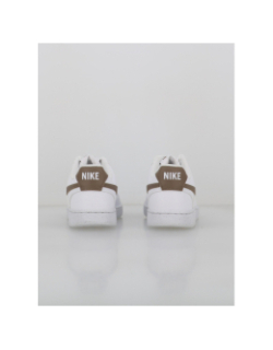 Baskets court vision blanc marron femme - Nike