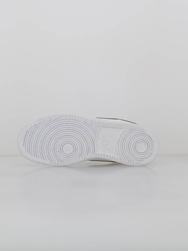 Baskets court vision blanc marron femme - Nike
