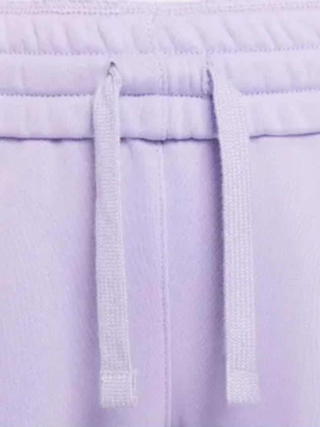 Short de sport molleton nsw club violet fille - Nike