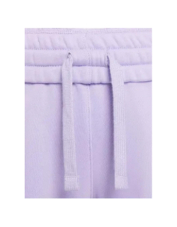 Short de sport molleton nsw club violet fille - Nike