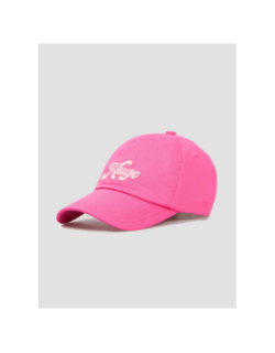 Casquette logo cara rose femme - Hugo