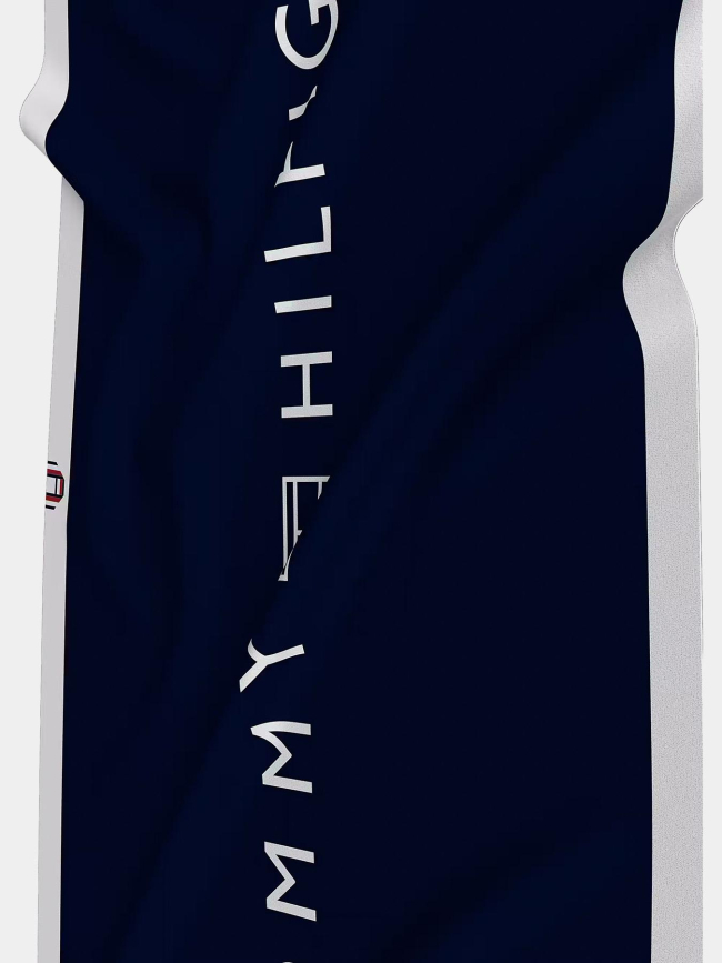 Serviette de plage à logo bleu marine - Tommy Hilfiger