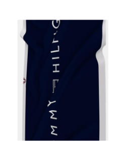 Serviette de plage à logo bleu marine - Tommy Hilfiger