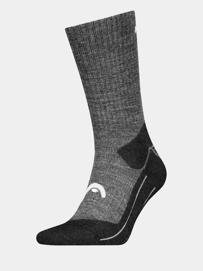 Paire de chaussettes hiking warm gris adulte - Head