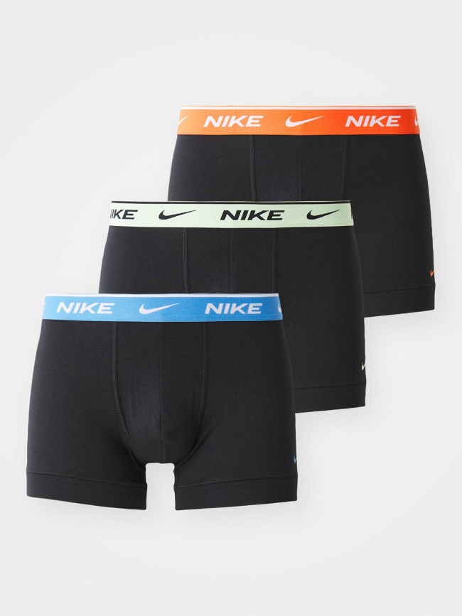 Pack de 3 boxers stretch élastique coloré noir homme - Nike