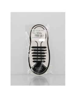 Lacets élastiques noir - Famaco