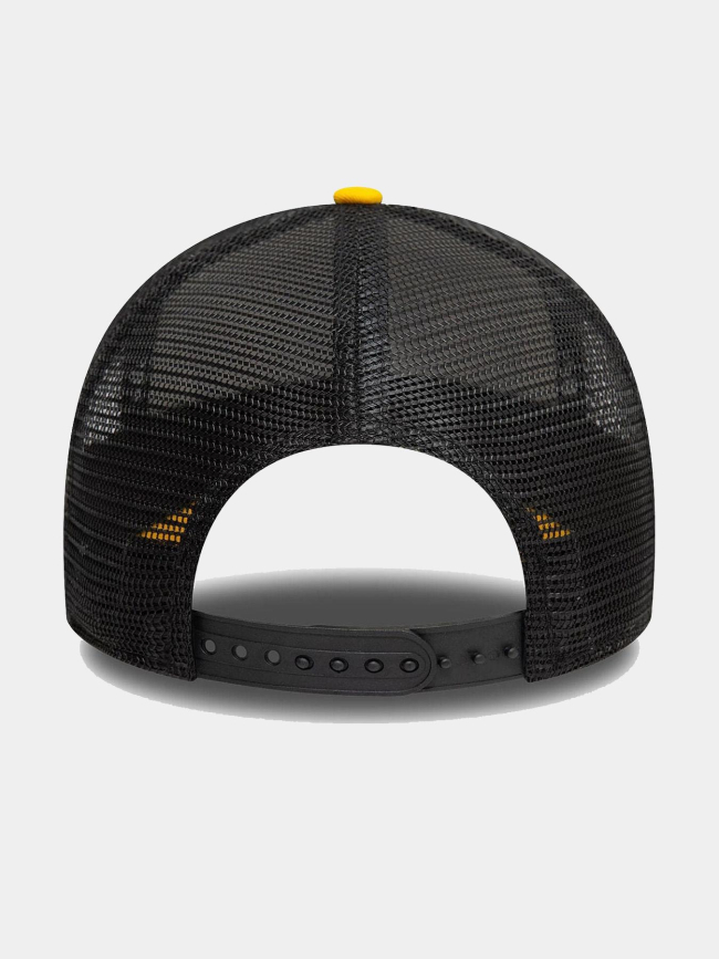 Casquette trucker dubai jaune et noir homme - New Era