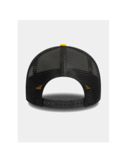 Casquette trucker dubai jaune et noir homme - New Era