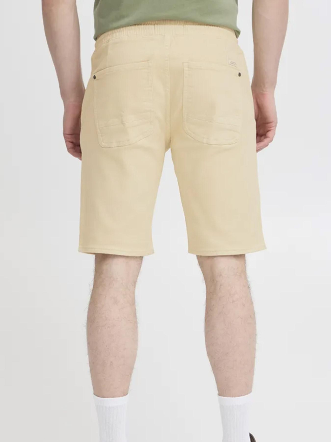 Short hybrid jogg denim beige homme - Blend