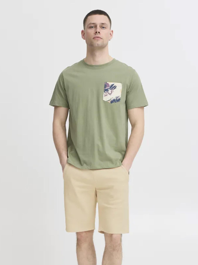 Short hybrid jogg denim beige homme - Blend