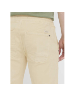 Short hybrid jogg denim beige homme - Blend