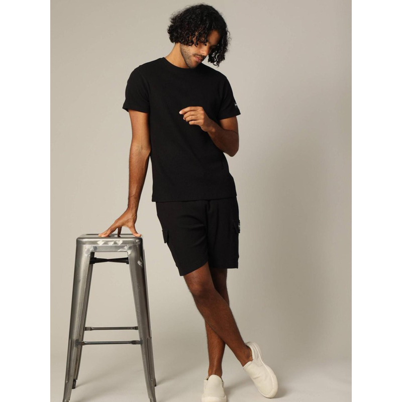 Short cargo hobart noir homme - Deeluxe